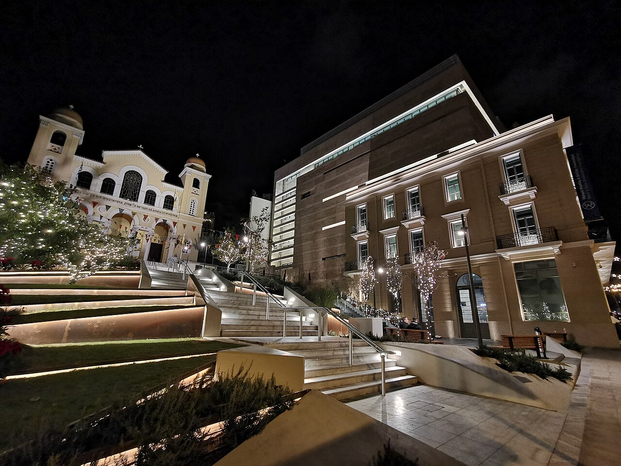 St. Spyridon Square in Pangrati, Athens
